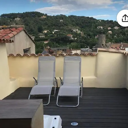 Apartment Studio La Tourelle Avec Terrasse Sur Le Toit Anduze